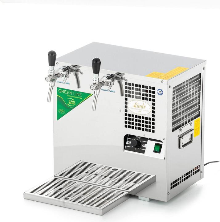 Immagine prodotto Ich-zapfe Gasatore acqua, distributore acqua, erogatore acqua frizzante - AS-45, 2 linee