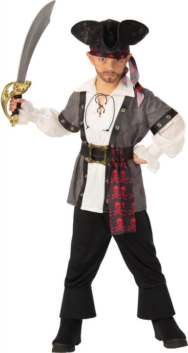 Actual product image Bristol Novelty Childrens/Kids Pirate Costume (146)