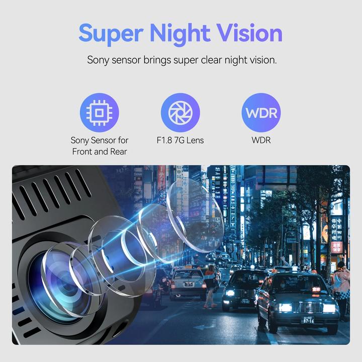 Image du produit Viofo A129 Pro 2CH Duo (Récepteur GPS, Écran intégré, WiFi, 4K)