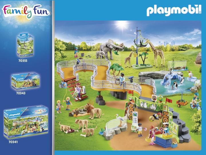 Produktbild Playmobil Erweiterungsset Erlebnis-Zoo (70348, Playmobil Family Fun)