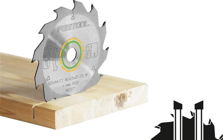 Festool Circular saw blade HW 160x1,8x20 W18