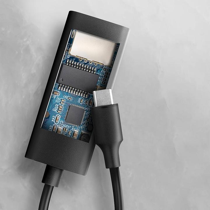 Actual product image Axagon ADE-ARC, USB-C 3.2 Gen 1 - Gigabit Ethernet s????ov?? karta, Realtek 8153, auto instal (USB-C 3.2 Gen 1, RJ45 (1x))