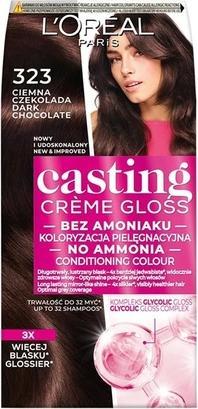 Image du produit L'Oréal Paris Crème Gloss Colorant Crème No.323 Chocolat foncé (323 Chocolat foncé)