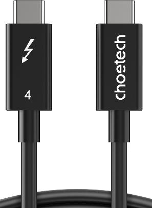 Produktbild Choetech USB-C Thunderbolt 4 Lade- und Datenkabel (0.80 m, USB 4.0, 100 W)