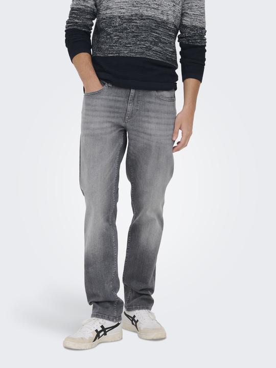 Actual product image Only & Sons Regular fit Medium waist jeans Regular fit jeans (Frequency band 38 (2600 MHz))