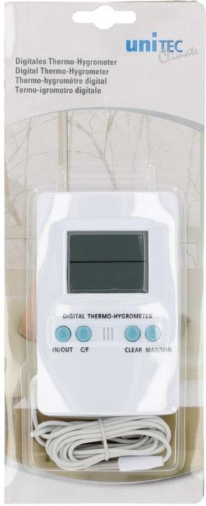 Image du produit Unitec Thermo-hygromètre numérique d'extérieur