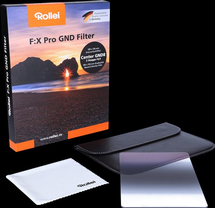 Produktbild Rollei F:X Pro Center GND8 (ND- / Grauverlauffilter, 100 mm)