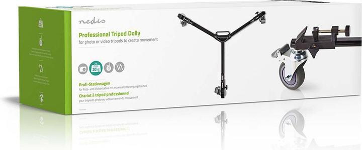 Immagine prodotto Nedis Carrello per treppiede Capacità di carico massima: 20,0 kg Gamma di diametro del treppiede: 29,0 mm (Metallo)