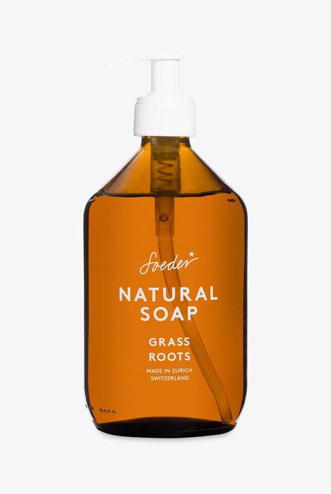 Actual product image Soeder* Natural Soap Grass Roots (Liquid soap, 500 ml)