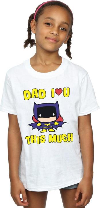 Produktbild Batman Dad I Love You This Much TShirt Mädchen (128)