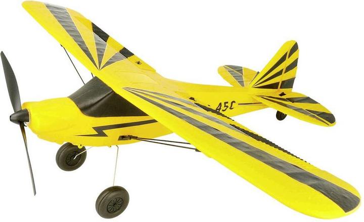 Actual product image Modster MDX CUB Yellow RC powered model RtF 450 mm (Multi motor)