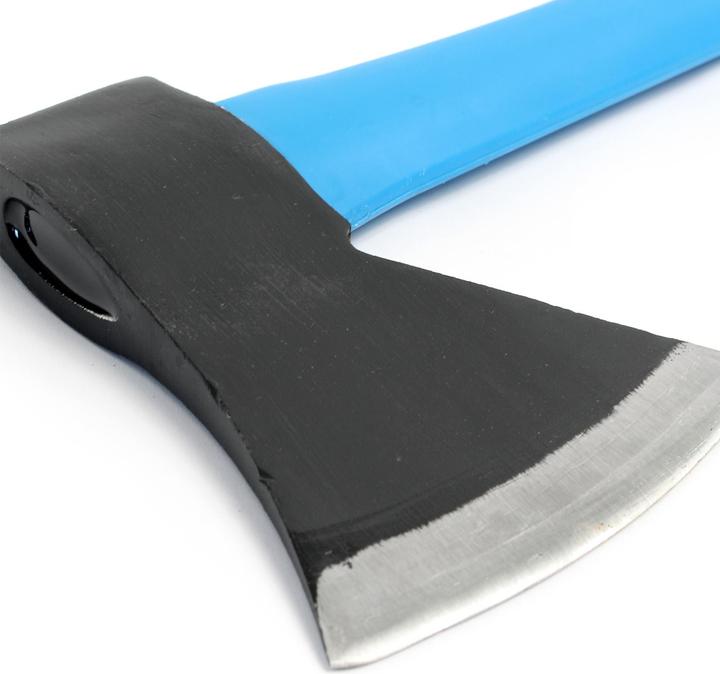 Actual product image XPOtool Hatchet 1000g Fibreglass Handle 450mm Wood Log Splitting Axe Carbon Steel Blade