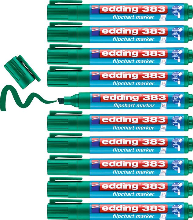 Actual product image Edding Flipchart marker 383 (Green, 5 mm, 1 x)