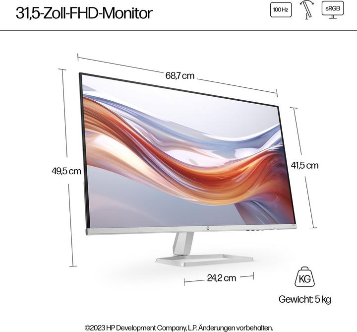 Immagine prodotto HP Series 5 532sf (1920 x 1080 pixel, 32")