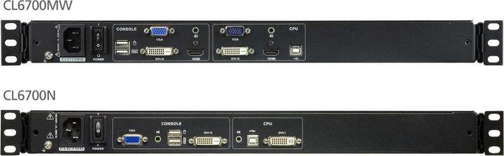Produktbild Aten KVM-Konsole CL6700MW CH