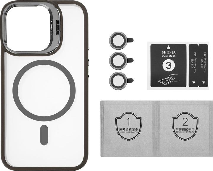 Image du produit Cadorabo Étui pour iPhone 13 PRO MAX compatible avec Magsafe avec protection de l'objectif de l'appareil (Apple iPhone 13 Pro Max)