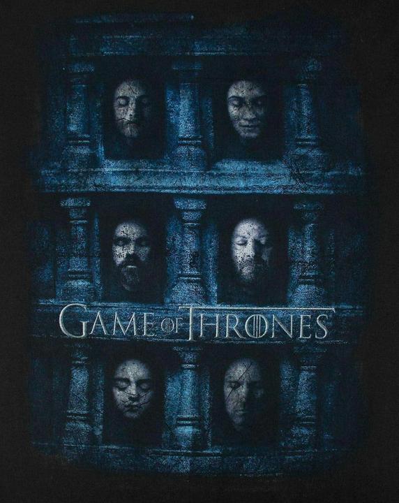 Actual product image Game of Thrones Hall Of Faces TShirt (XL)