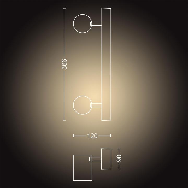 Actual product image Philips Hue Adore Base BT (700 lm, GU10)