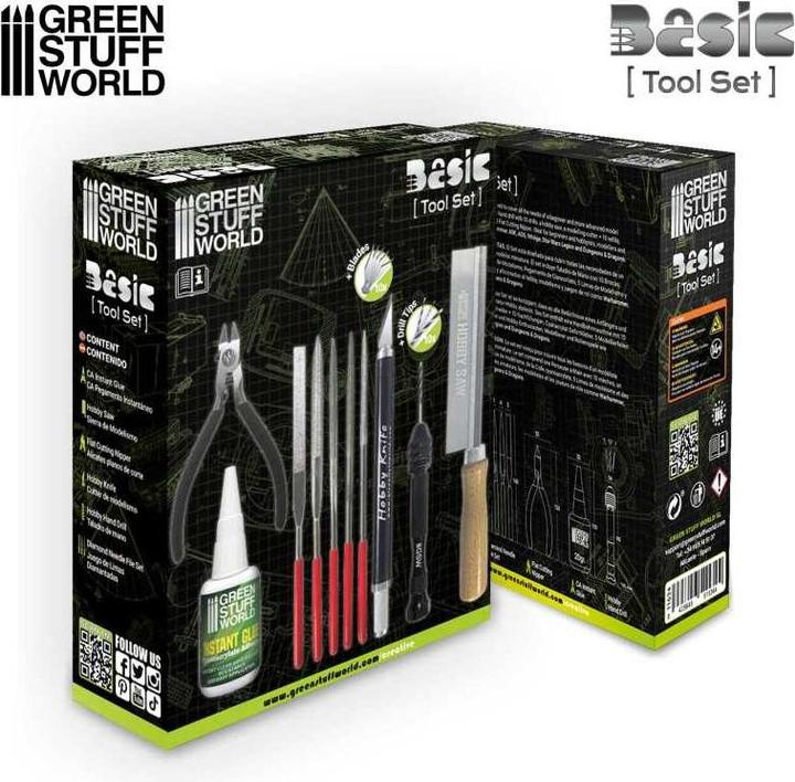Actual product image Green Stuff World Basic Tool set