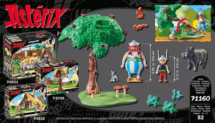 Image du produit Playmobil Chasse au sanglier (71160, Playmobil Astérix)