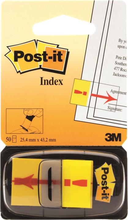 Immagine prodotto Post-it Indice Schede Simbolo (25 x 43 mm)