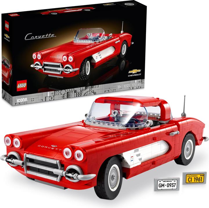 Produktbild LEGO Icons Corvette (10321, LEGO Icons)