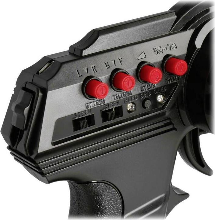 Image du produit Fly Sky FlySky FS-GT2F Télécommande à poignée pistolet 2,4 GHz Nombre de canaux : 2 Récepteur incl.