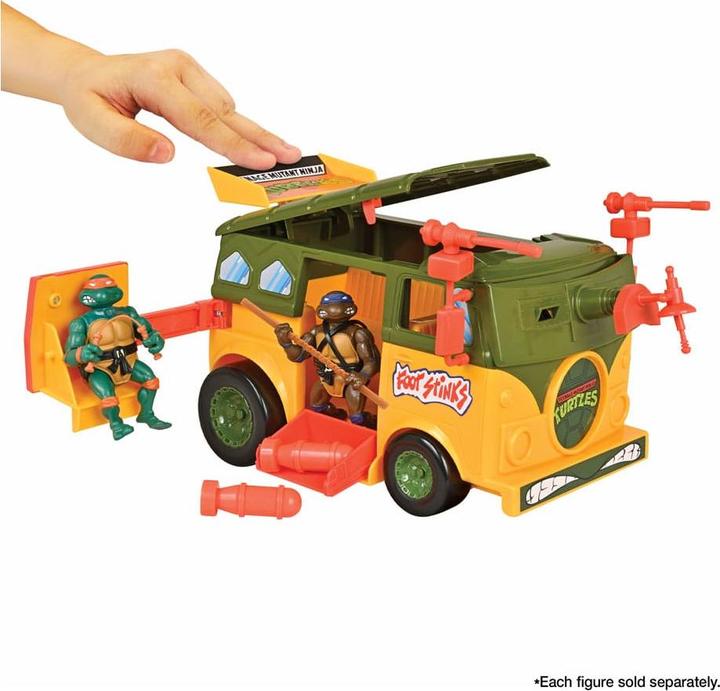 Image du produit Playmates Les Tortues Ninja véhicule Classic Turtle Party Wagon