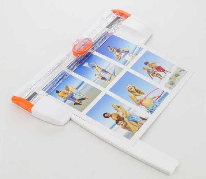 Actual product image Peach Rotary cutter A4 3in1 3 cutting modes PC200-10 white (5 Sheets, A4)