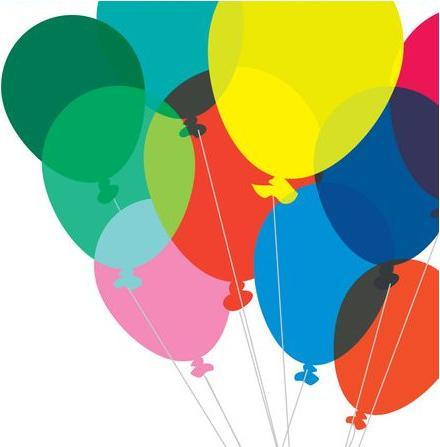 Produktbild Up with paper Geburtstagskarte Pop-Up Card Ballon-Motiv (1 Stk.)