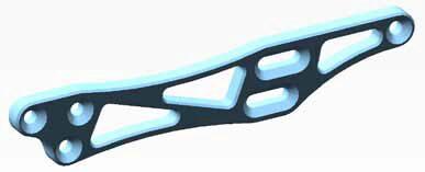 Tamiya GF-01 ALU Servo Lowering Guard