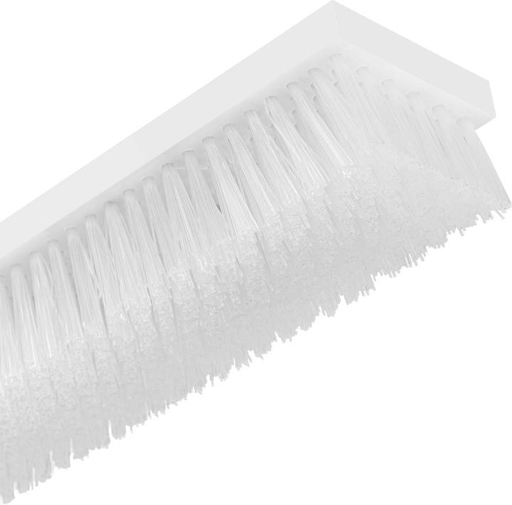 Produktbild Wiesenfield Kuhbürste 2 Köpfe zu je 50 x 10 cm mit Feder Viehbürste Rinder-Kratzbürste (Hund)