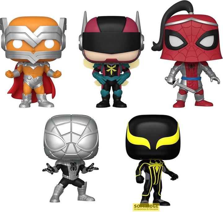 Image du produit Funko Marvel pack 5 figurines POP! Vinyl Year of the Spider Special Edition 9 cm