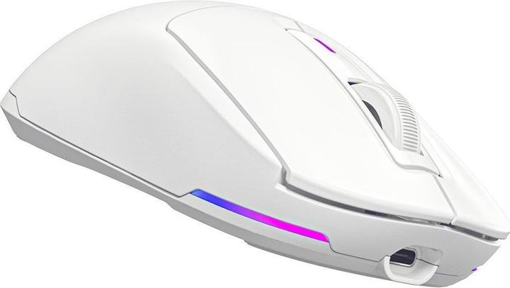 Productafbeelding Lorgar Computermuis MSA10W, Draadloze Gaming Muis Advanced, wit