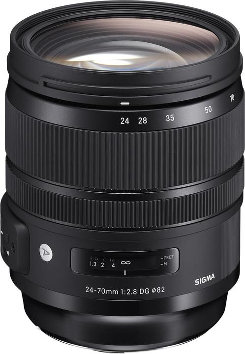 Sigma 24-70mm F2.8 DG OS HSM ART, Nikon F (Nikon F, APS-C / DX, Plein format)