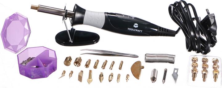 Actual product image Toolcraft 6-in-1 Branding Iron Set