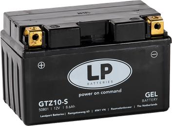 Immagine prodotto Landport Batteria per moto Gel GTZ10-S 12V 8.6Ah (12 V, 8.60 Ah)