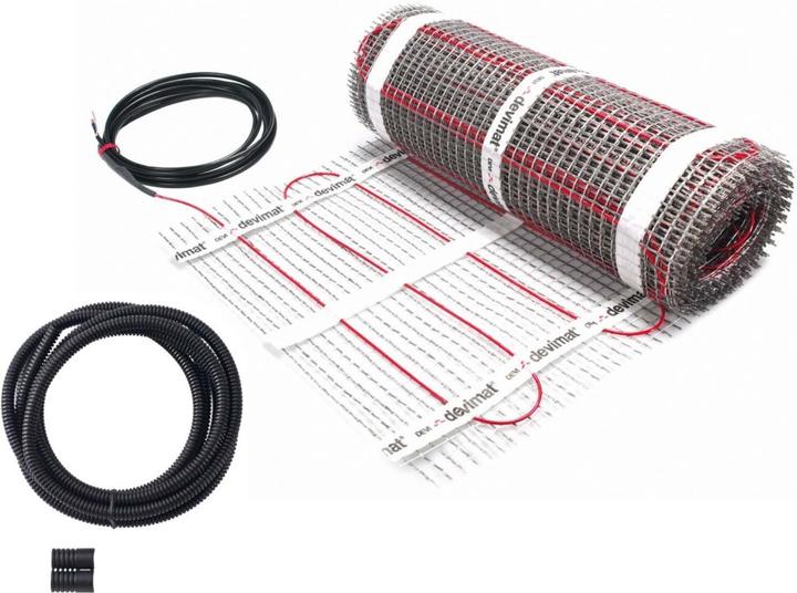 Devi Tapis chauffant à couche mince DTIF 140F0447 150W/m2 2,0 m² 0,5 x 4,0 m autocollant