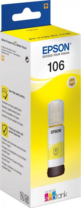Productafbeelding Epson 106 EcoTank inkt (Y)