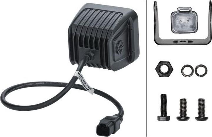 Actual product image Hella High beam headlamp LED surface-mounted 1FA 358 176-851