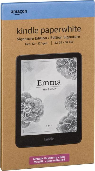 Actual product image Amazon Kindle Paperwhite Signature Edition 2024 (7", 32 GB, Pink metallic)