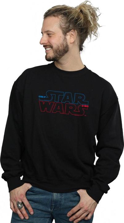 Produktbild Star Wars Lightsaber Logo Sweatshirt (5XL)