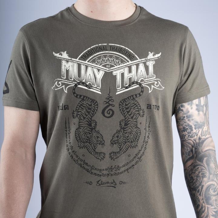 Actual product image 8Weapons T-Shirt Sak Yant Tigers (XL)