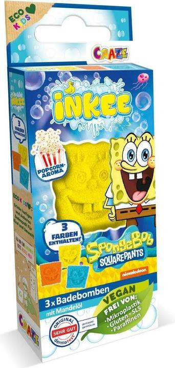 Actual product image Craze Mini Pack SpongeBob (Bubble bath)