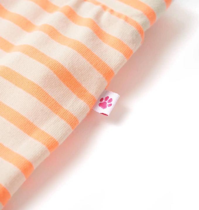 Immagine prodotto VidaXL Gonna per bambini a righe Straight neon orange 104,Materiale: 95 (104)