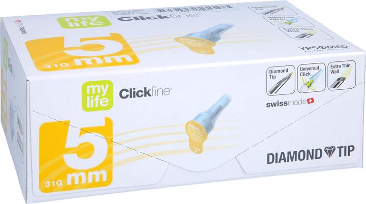 Actual product image Mylife Clickfine 5mm, 100 pcs KAN