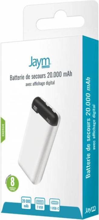 Image du produit Jaym JMPW017 Powerbank (20000 mAh)