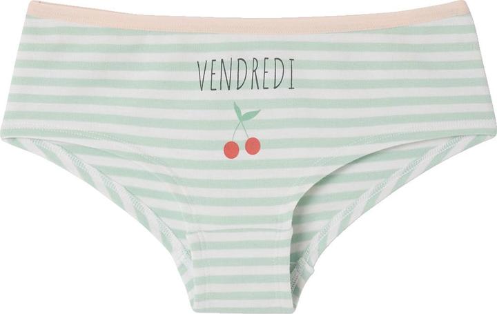 Actual product image Vertbaudet Bio-Kollektion: 7er-Pack Mädchen Shortys (98, pack of 7)