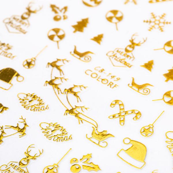 Immagine prodotto Nagellack24 Natale (Punzone per unghie, Oro)