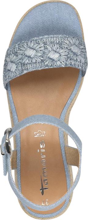 Produktbild Tamaris Sandalen Touwzool Sandalen Touwzool - Licht blauw - Maat 37 (37)